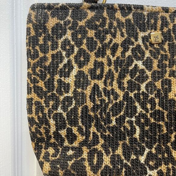 Lina cheetah leopard fabric tote purse - Picture 10 of 10